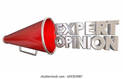 Expert Opinion Megaphone