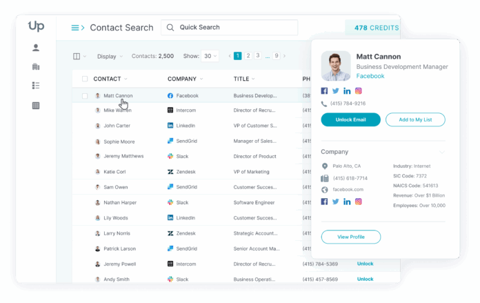 uplead-home-page-contact-data