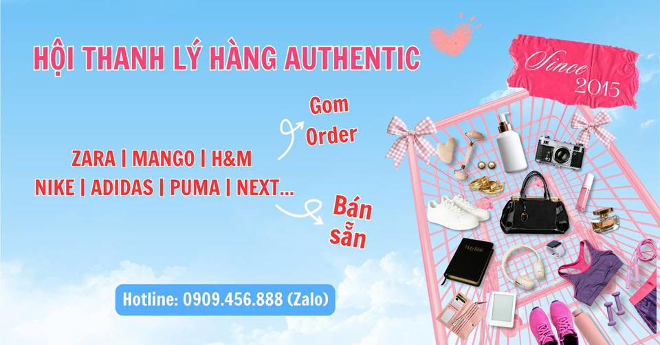 Hội Thanh Lý Hàng Authentic 1