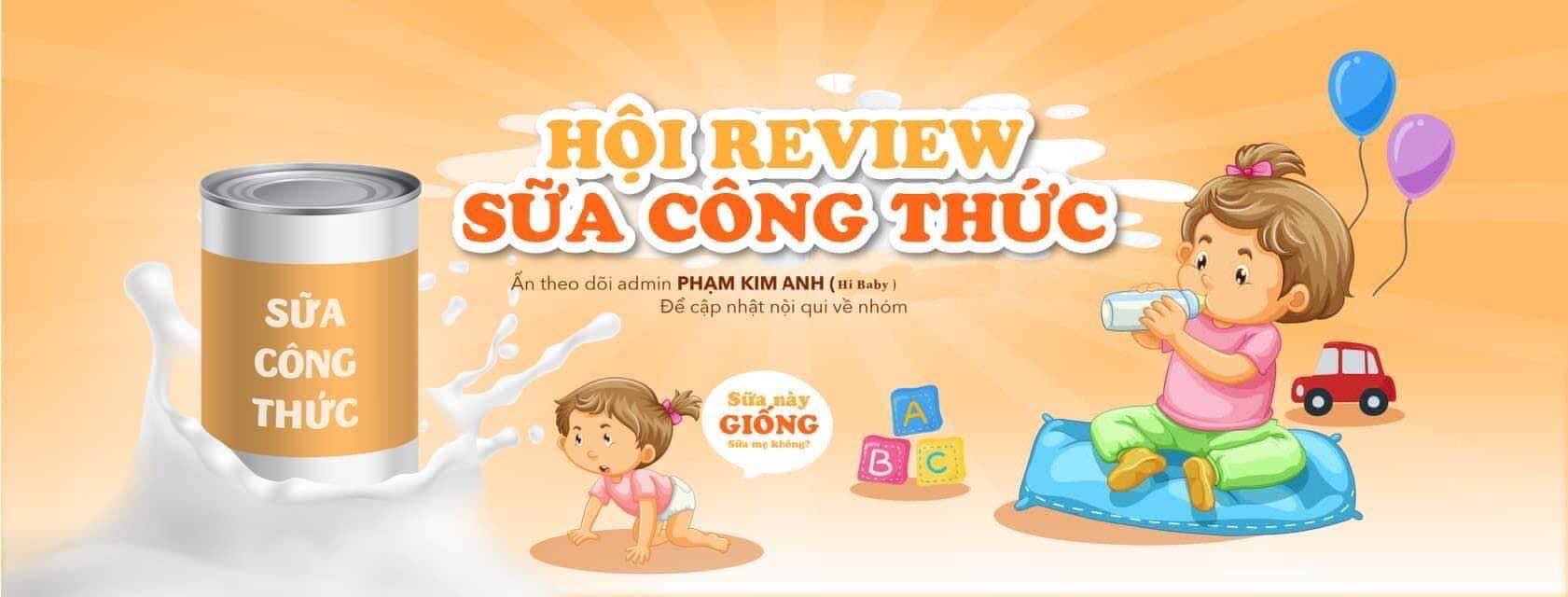 HỘI REVIEW SỮA CÔNG THỨC 1