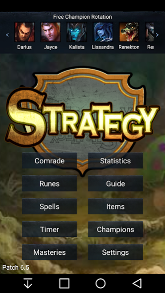 Strategy in League of Legends